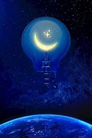 世界地球日海报PSD素材