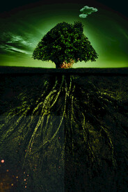 世界地球日海报PSD素材