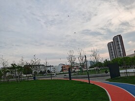 苏州高景山公园网红路跑道
