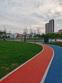 苏州高景山公园网红路跑道