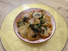 客家菜肴蒜香肉片