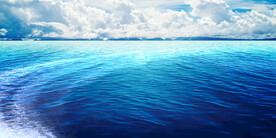 蓝色海洋背景