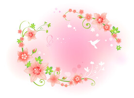 网红拍照花纹框