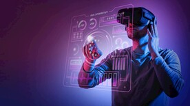 元宇宙vr头盔虚拟科技人工智能