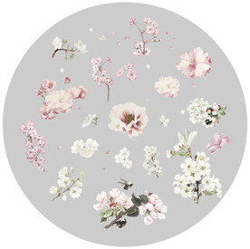 复古花 手绘花
