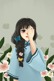 复古旗袍女装图片