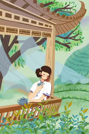复古旗袍女装图片