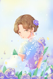 复古旗袍女装图片