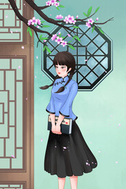 复古旗袍女装图片