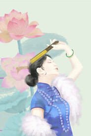 复古旗袍女装图片