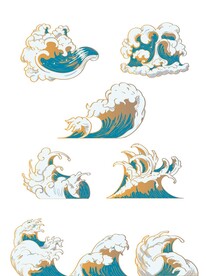 国潮海浪