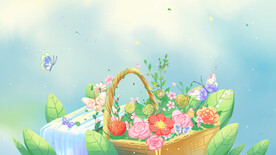 春季鲜花海报图片