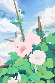 春季鲜花海报图片