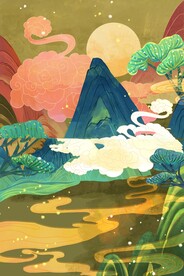 国潮海报设计图片