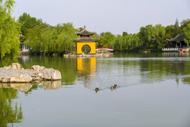 扬州钓鱼台美景