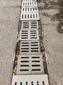 马路道路下水道纹理