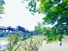 桥边河边