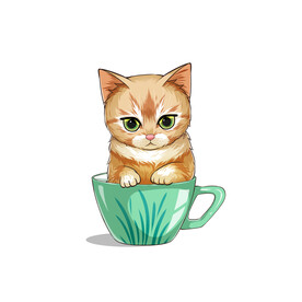 茶杯猫            