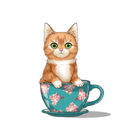 茶杯猫            