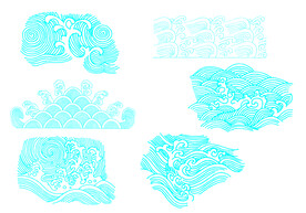 海浪纹