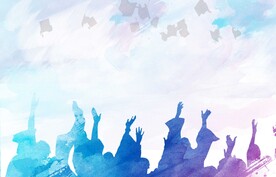 五四青年节海报PSD素材