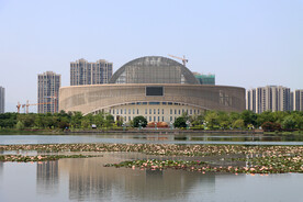爱莲湖湿地公园风光