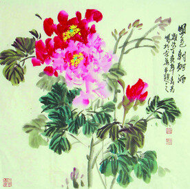 国色朝酣洒