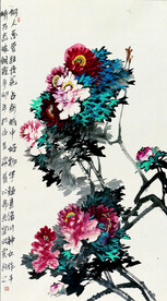 千娇万态破朝霞