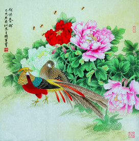 相伴春晖