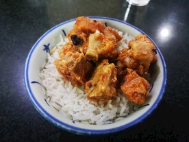 蒸排骨饭