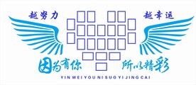 团队风采照片墙荣誉榜展示墙