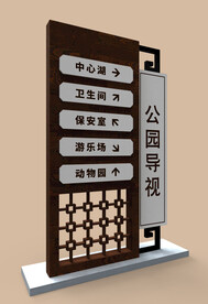 导视指示 