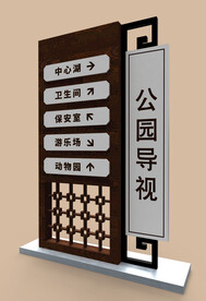 导视指示 