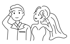 婚礼logo人物
