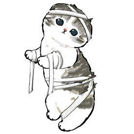 彩绘猫咪