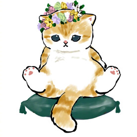 彩绘猫咪