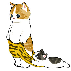 彩绘猫咪