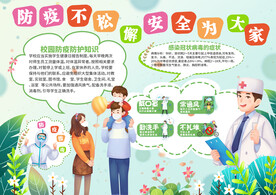 防疫手抄报