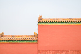 户外复古城墙建筑