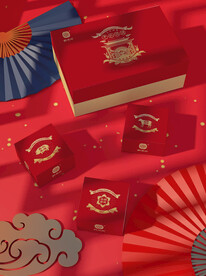 中秋节月饼盒样机