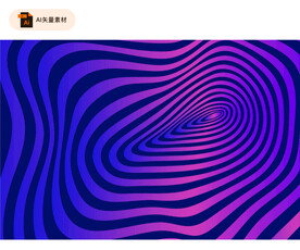 晕眩几何螺旋背景