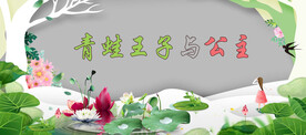 魅力荷花背景