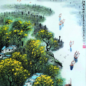 江流天地外