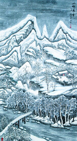山乡飞雪