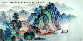 溪山访友