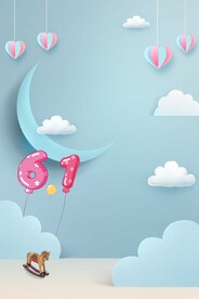 儿童节海报PSD模板