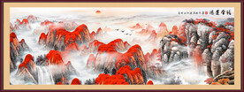 国画鸿运当头
