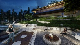 酒店景观效果图