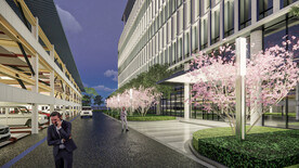 停车场建筑效果图