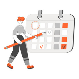 日程安排或媒体计划